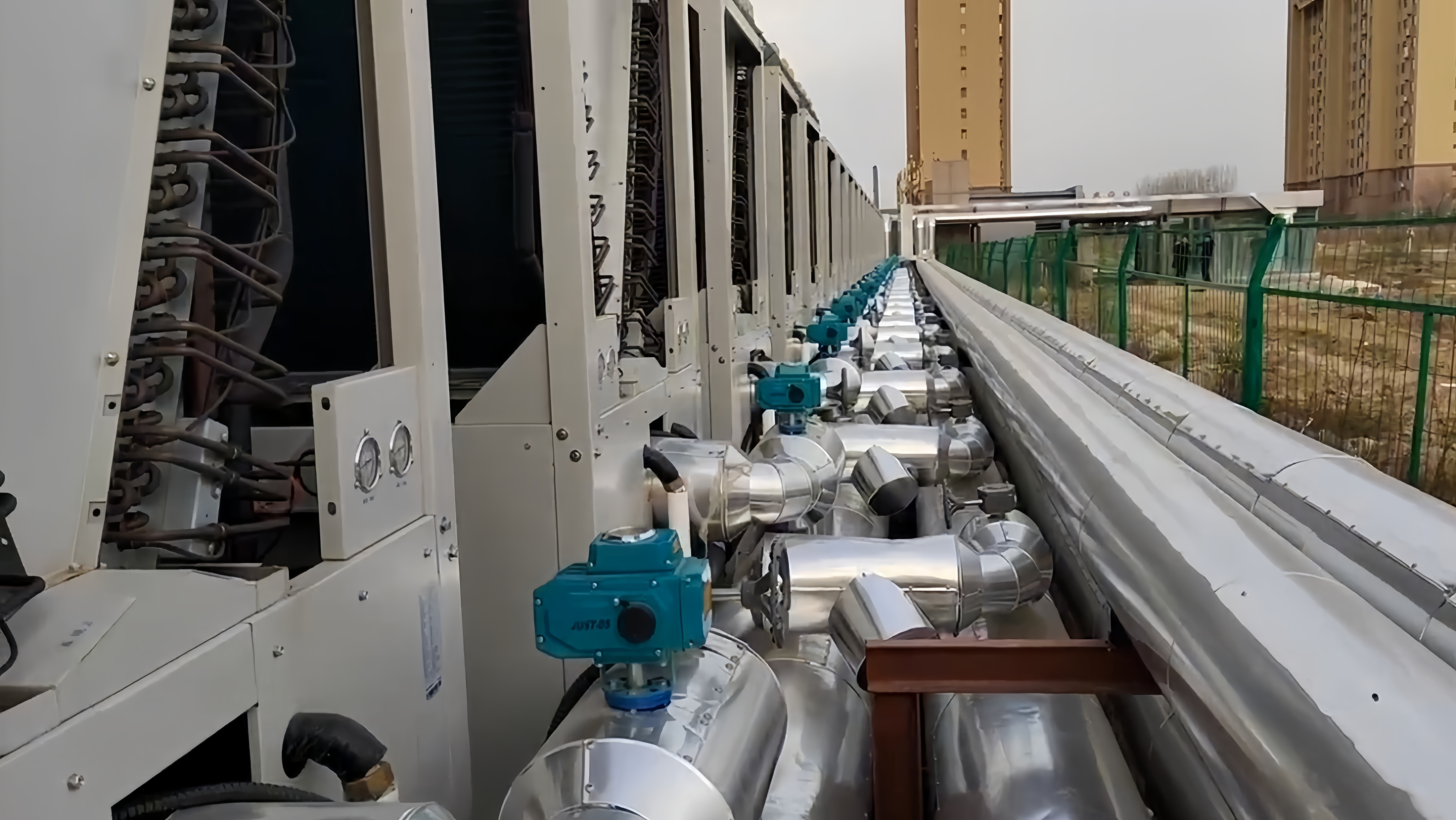 临清宝宇翠湖苑供暖项目